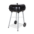 18 inch vierkante houtskoolgrill Hamburgergrill